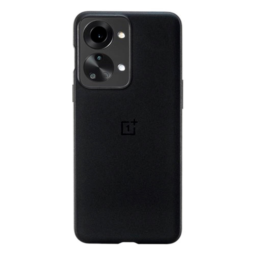 Original OnePlus Nord 2T (5G) Deksel Sandstone Bumper - Black