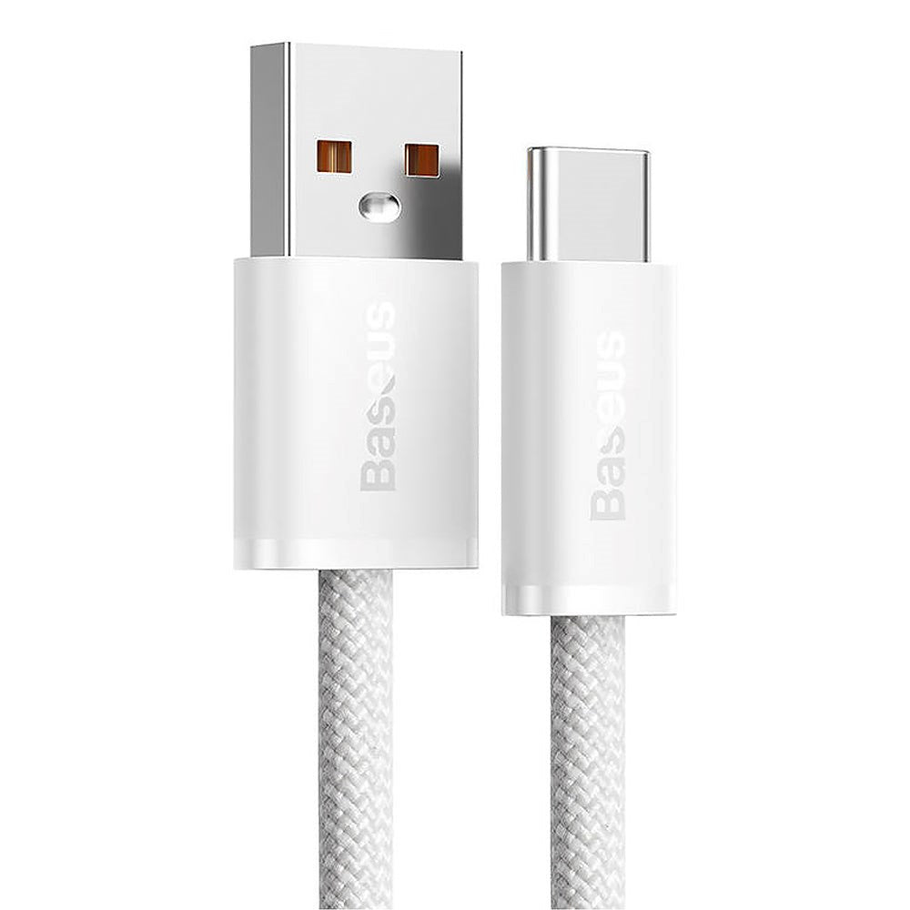 Baseus Dynamic Series 100W USB-A til USB-C Kabel - 1m - Hvit