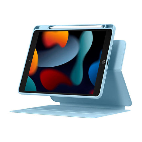 iPad 10.2" (2021 / 2020 / 2019) Baseus Minimalist Series Magnetic Protective Deksel - Blå