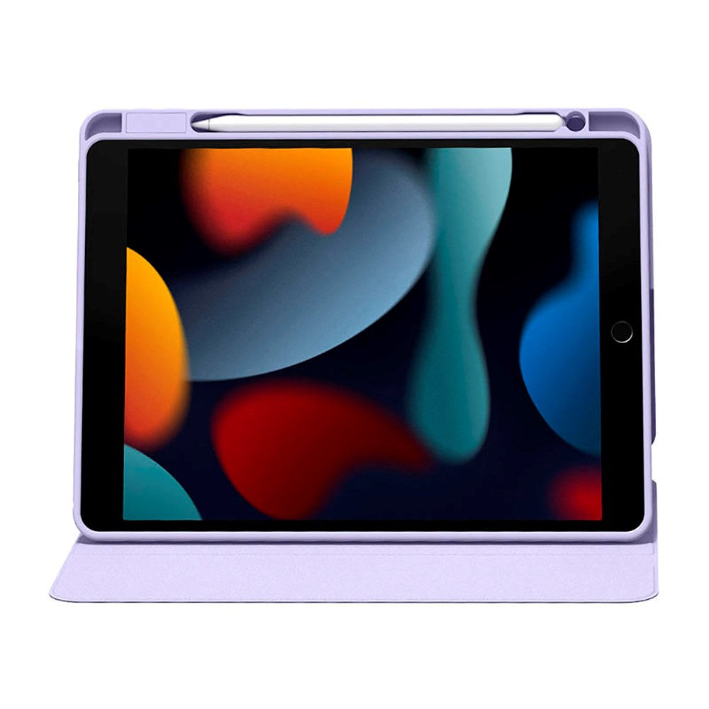 iPad 10.2" (2021 / 2020 / 2019) Baseus Minimalist Series Magnetic Protective Deksel - Lilla