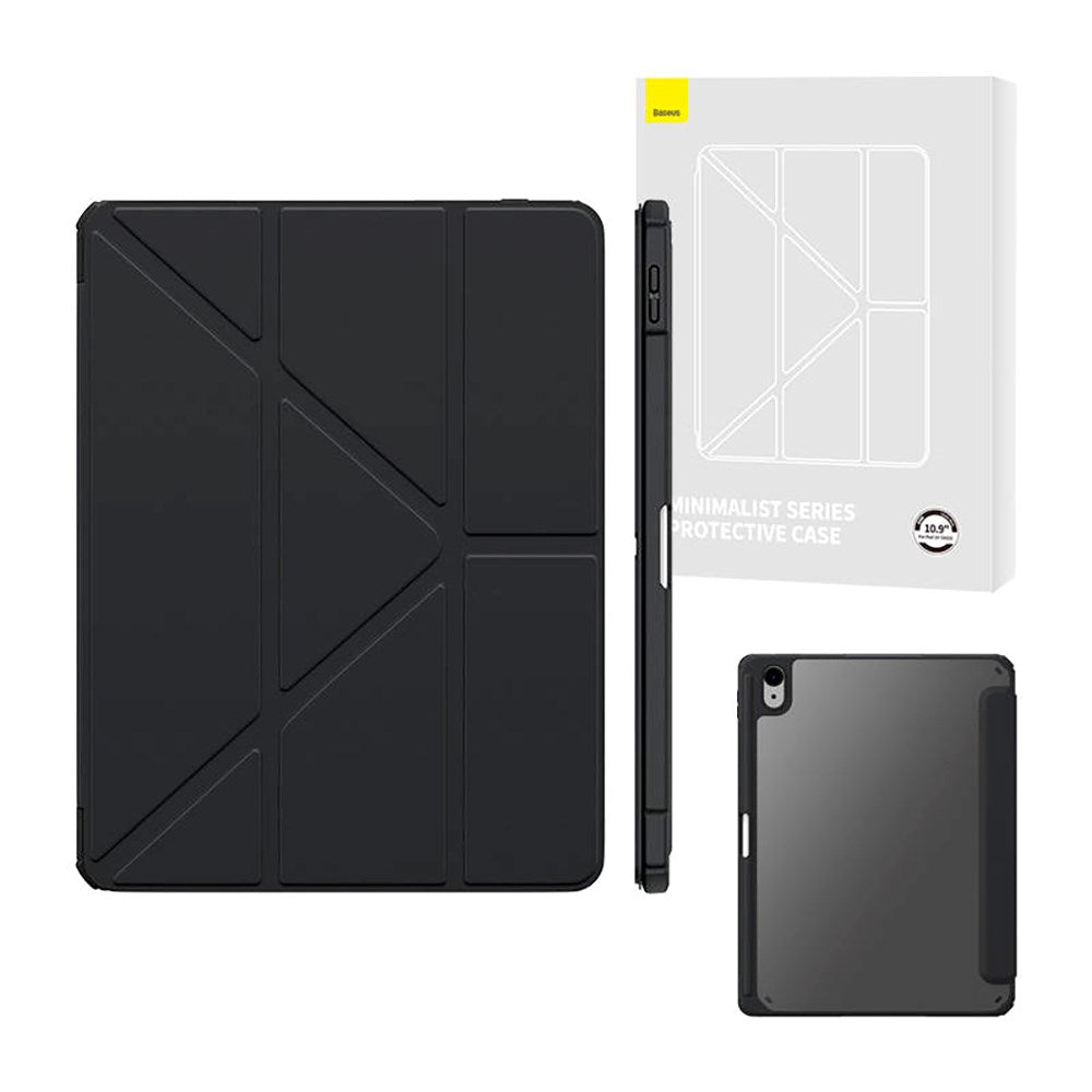 iPad 10.9" (2022) Baseus Minimalist Series Protective Deksel - Svart