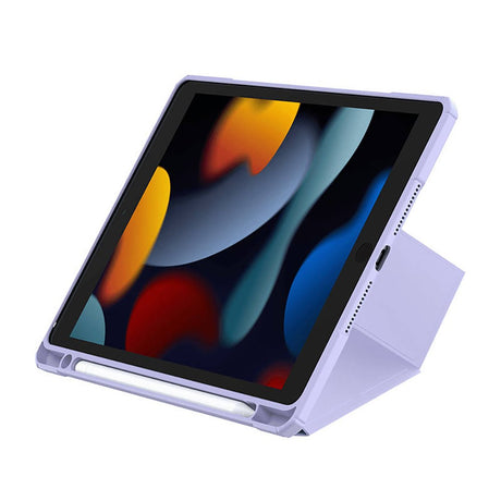 iPad 10.2" (2021 / 2020 / 2019) Baseus Minimalist Series Protective Deksel - Lilla