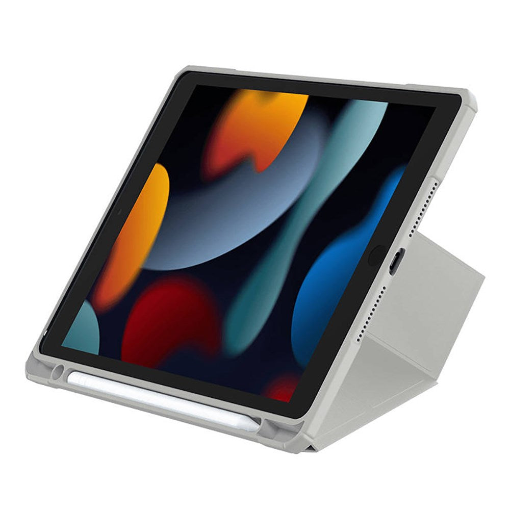 iPad 10.2" (2021 / 2020 / 2019) Baseus Minimalist Series Protective Deksel - Grå