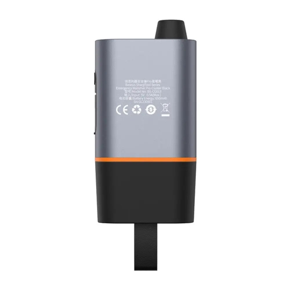 Baseus SharpTool Sikkerhetshammer - Svart