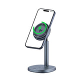 Baseus Orbit 2 Pro 2-i-1 Mobilstativ med 20W Trådløs Lading - MagSafe / Qi2 Kompatibel - Grå
