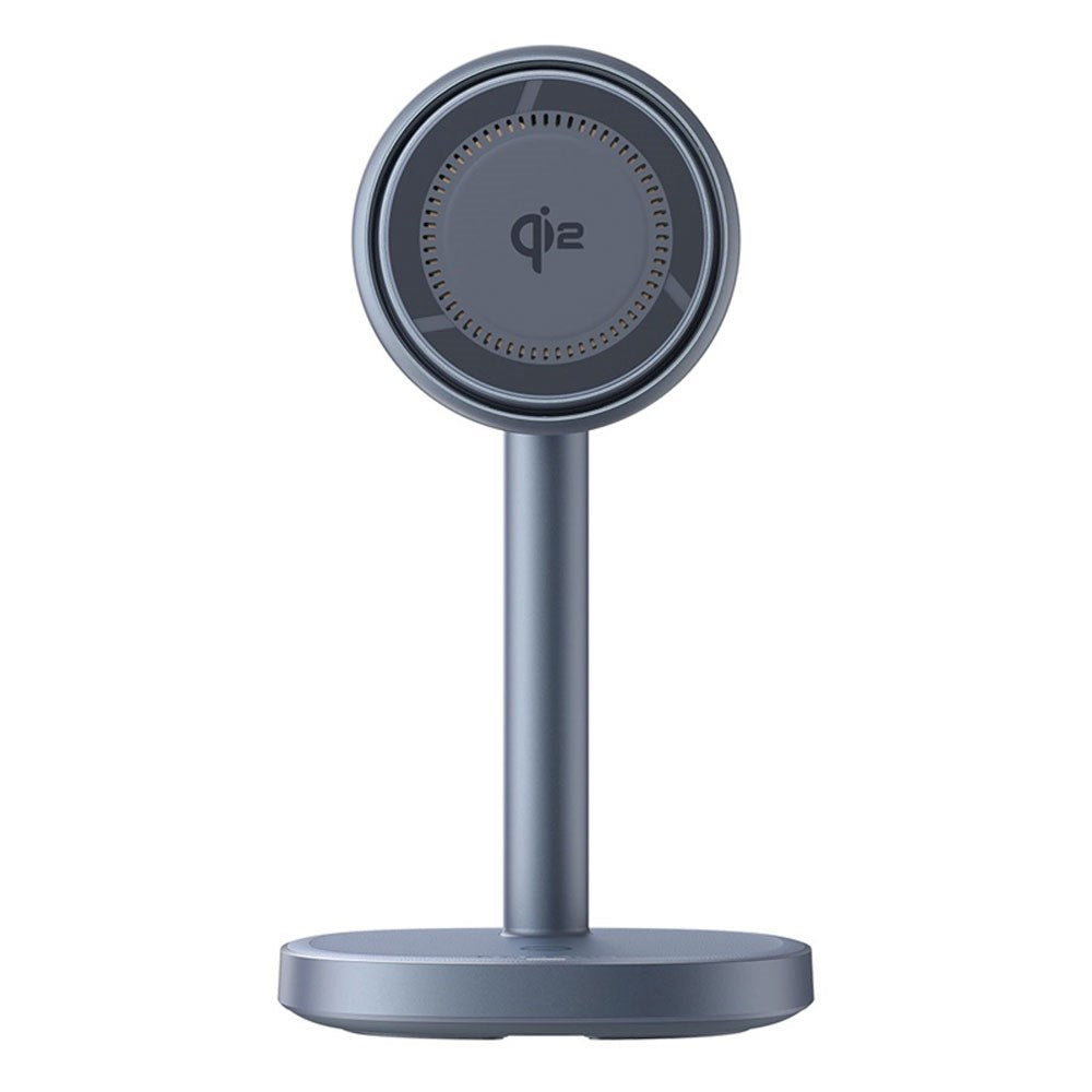 Baseus Orbit 2 Pro 2-i-1 Mobilstativ med 20W Trådløs Lading - MagSafe / Qi2 Kompatibel - Grå