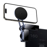Baseus MaxView Display Mobilholder for Bil - MagSafe Kompatibel - Svart