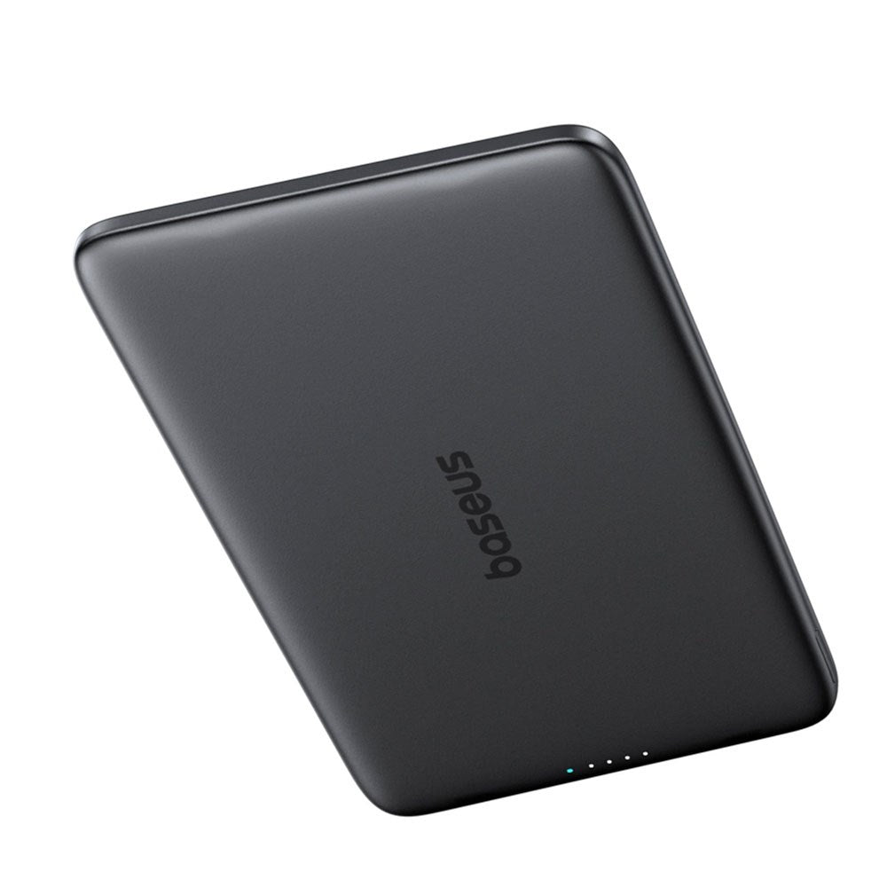 Baseus PicoGo 5000mAh Powerbank 20W inkl. USB-C Kabel - MagSafe Kompatibel - Grå