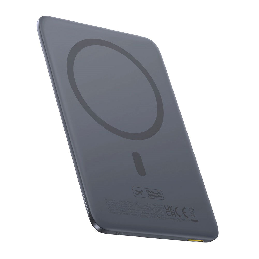Baseus PicoGo 5000mAh Powerbank 20W inkl. USB-C Kabel - MagSafe Kompatibel - Grå