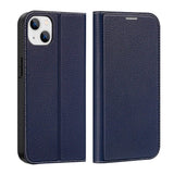 DUX DUCIS iPhone 14 Skin X2 Premium Flip Deksel - Blå