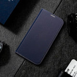 DUX DUCIS iPhone 14 Skin X2 Premium Flip Deksel - Blå