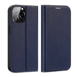 DUX DUCIS iPhone 14 Pro Skin X2 Premium Flip Deksel - Blå