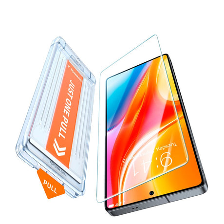 TORRAS Samsung Galaxy S25 Ultra Skjermbeskytter - Herdet Glass - Gjennomsiktig