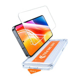 TORRAS Samsung Galaxy S25 Install Master Skjermbeskytter i Herdet Glass - Gjennomsiktig