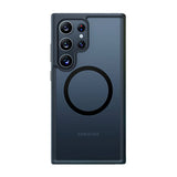 TORRAS Samsung Galaxy S24 Ultra Fleksibelt Plast Deksel - MagSafe Kompatibel - Svart