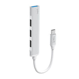 Havit USB-C Multiport Hub - 4 x USB-A - Grå