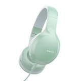 Havit H100d Over-Ear Hodetelefoner m. Jackstikk - Grønn