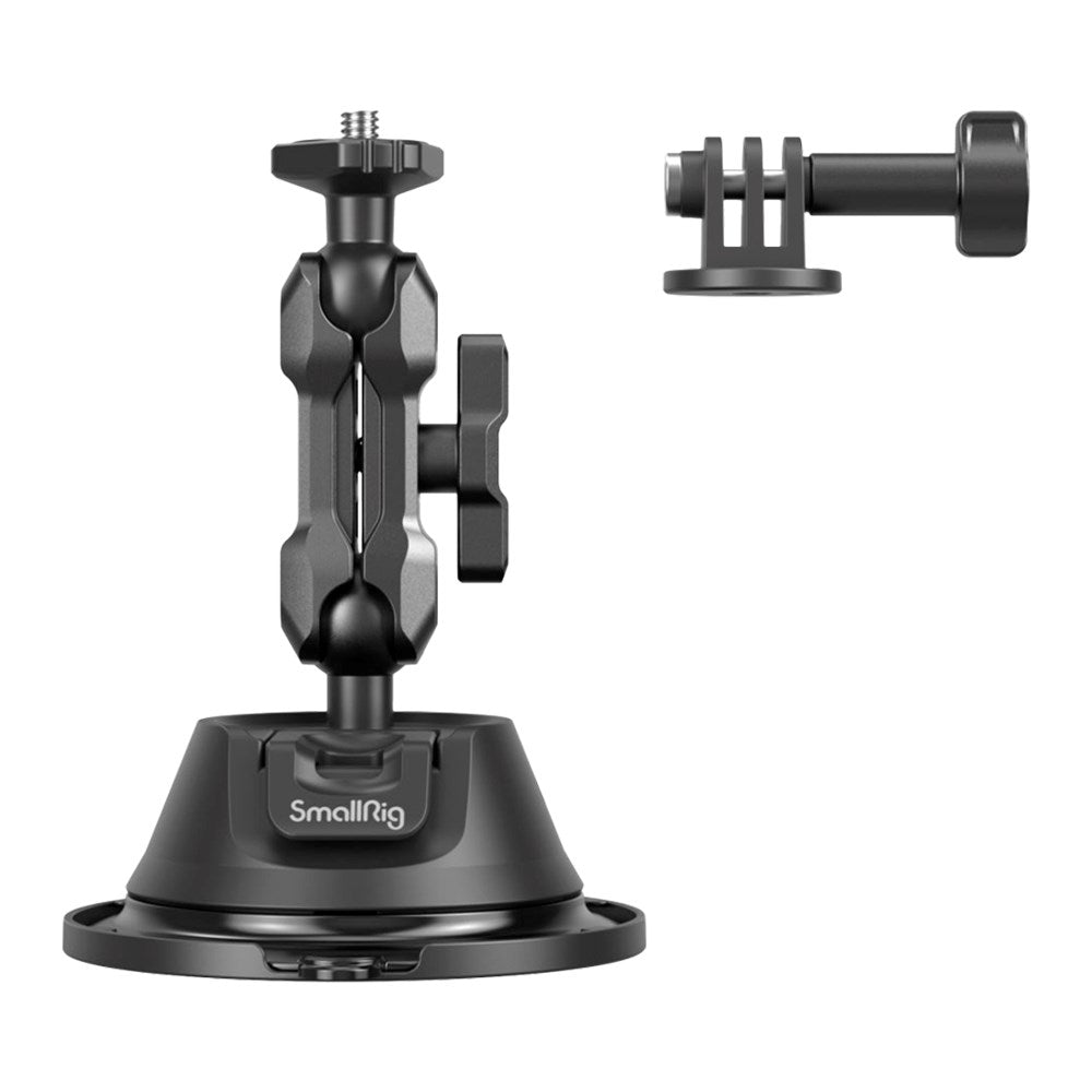 SmallRig 4193 Universal Action Kamerafeste med Sugekopp - Svart