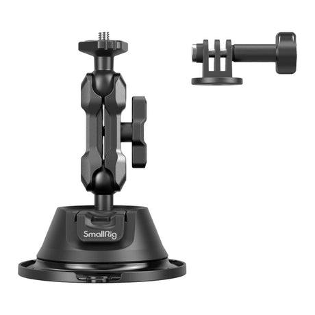 SmallRig 4193 Universal Action Kamerafeste med Sugekopp - Svart