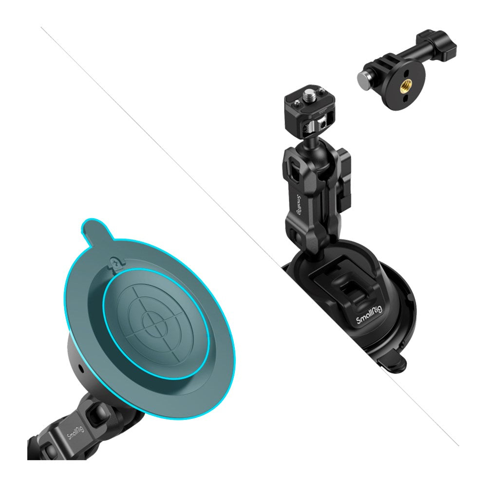 SmallRig 4275 Universal Action Camera / Mobile Mount m Sugekopp - Svart