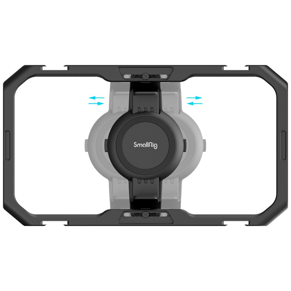 SmallRig 4299 Universal Håndholdt Smartphone Rig Ramme - MagSafe-kompatibel (62,5-87mm) - Svart