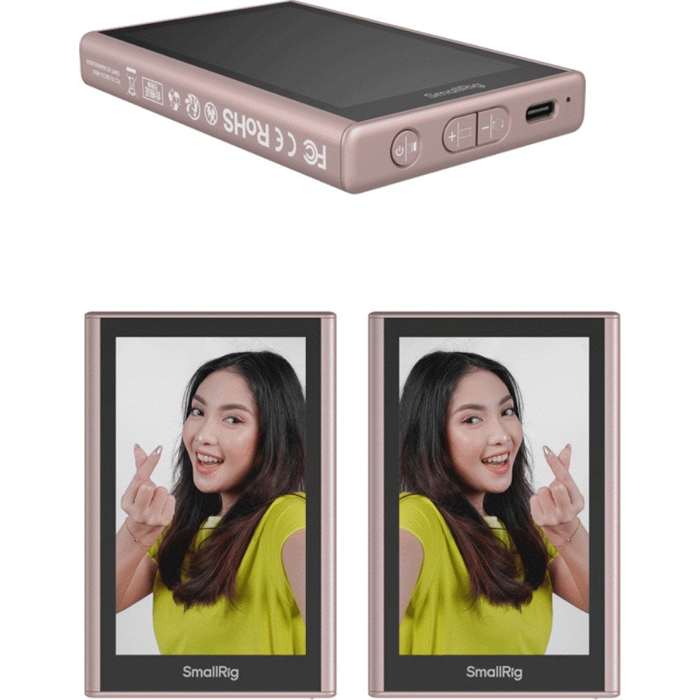 SmallRig 5746 Trådløs Skjermadapter til Mobil - Rose Gold