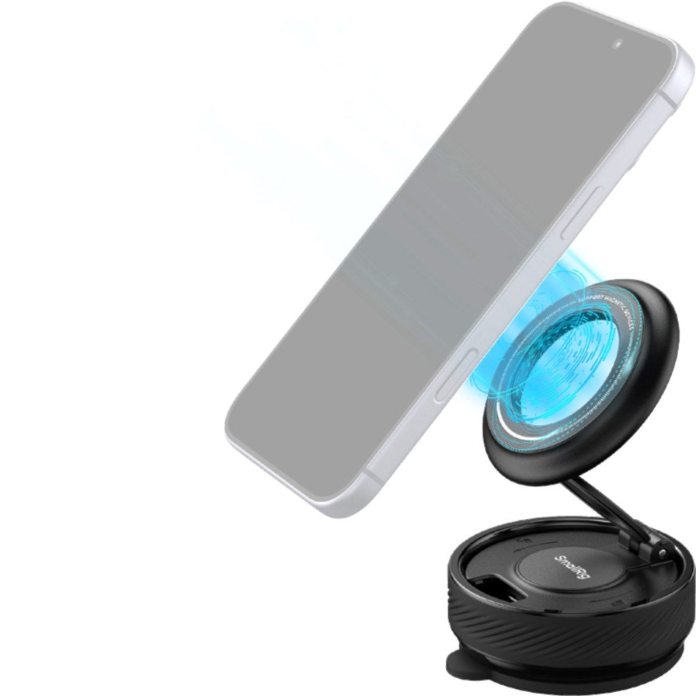 SmallRig 6061 Multifunksjonell Magnetisk Mobilholder - MagSafe Kompatibel - Svart