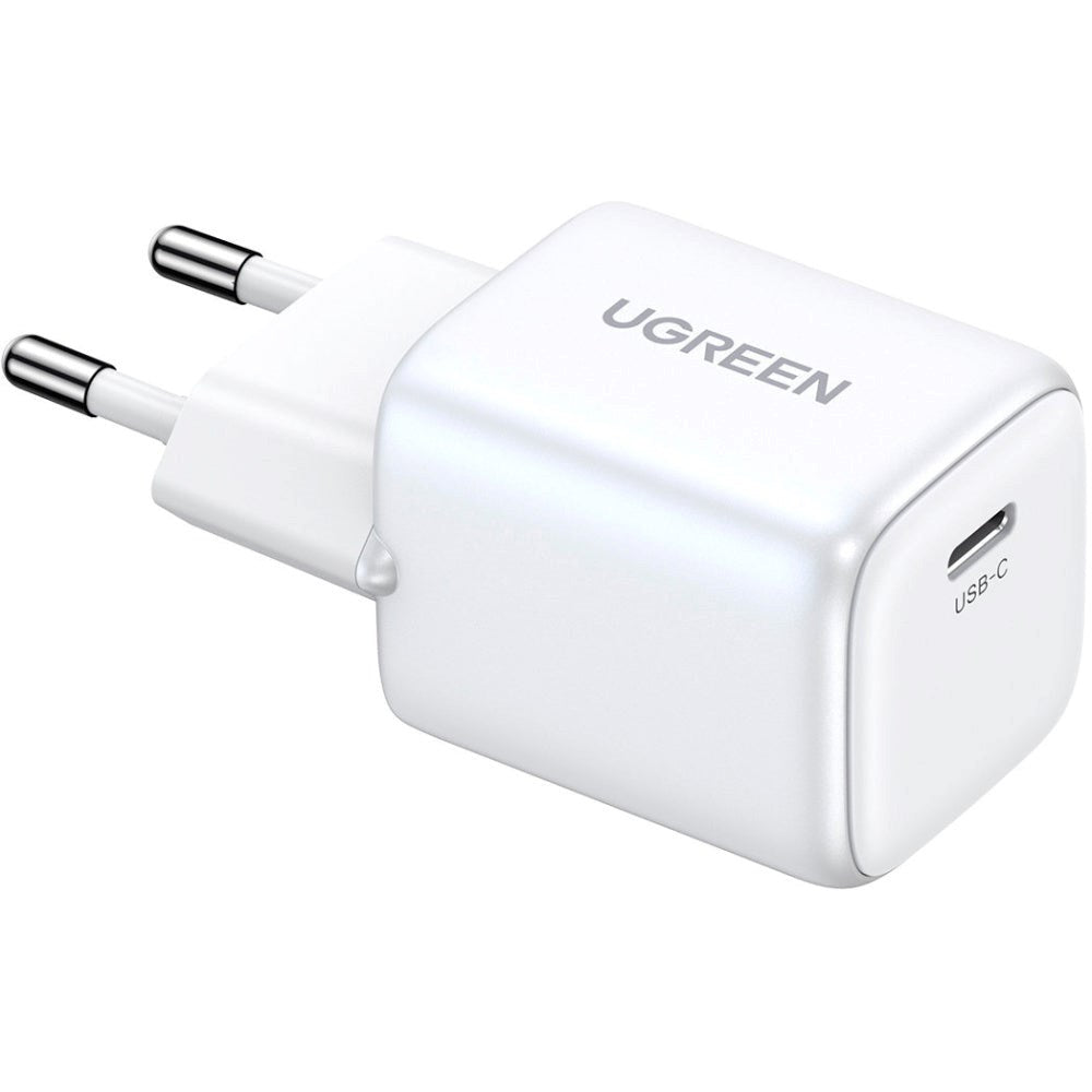 Ugreen PD 30W USB-C GaN Fast Vegglader - Hvit