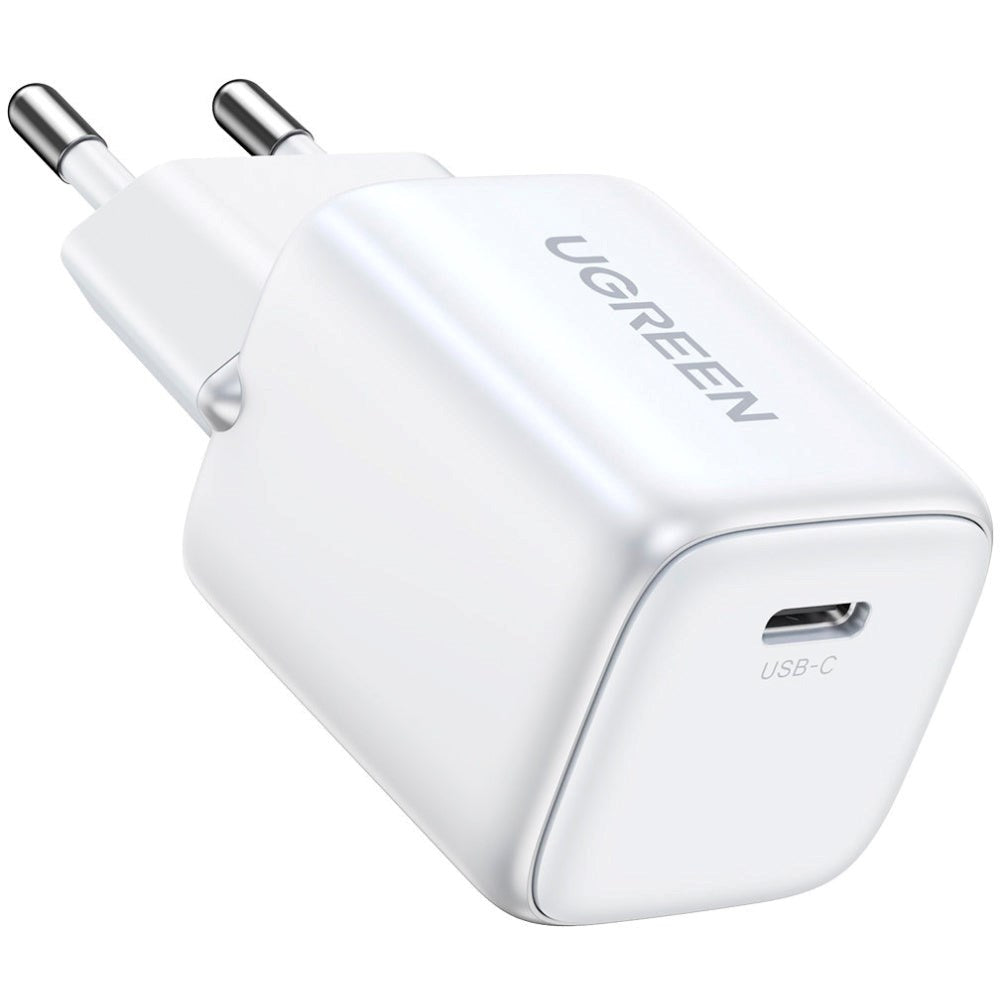 Ugreen PD 30W USB-C GaN Fast Vegglader - Hvit