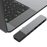 Hyperdrive Net USB-C Multi Adapter 6-i-2 - Grå