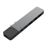 Hyperdrive Net USB-C Multi Adapter 6-i-2 - Grå