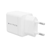 Hyper HyperJuice 35W GaN Vegglader m. 2 x USB-C – Hvit