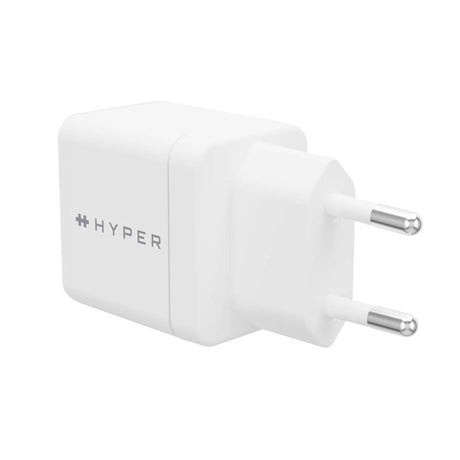 Hyper HyperJuice 35W GaN Vegglader m. 2 x USB-C – Hvit