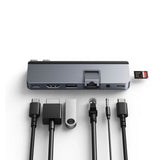 Hyper HyperDrive Duo Pro 100W 7-i-2 USB-C Hub - Grå