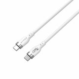 Hyper HyperJuice 240W Silikon USB-C til USB-C Kabel - 1m - Hvit