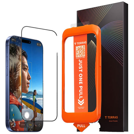 iPhone 18 Pro Max / 17 Pro Max TORRAS HD Shield Beskyttelsesglass - Gjennomsiktig