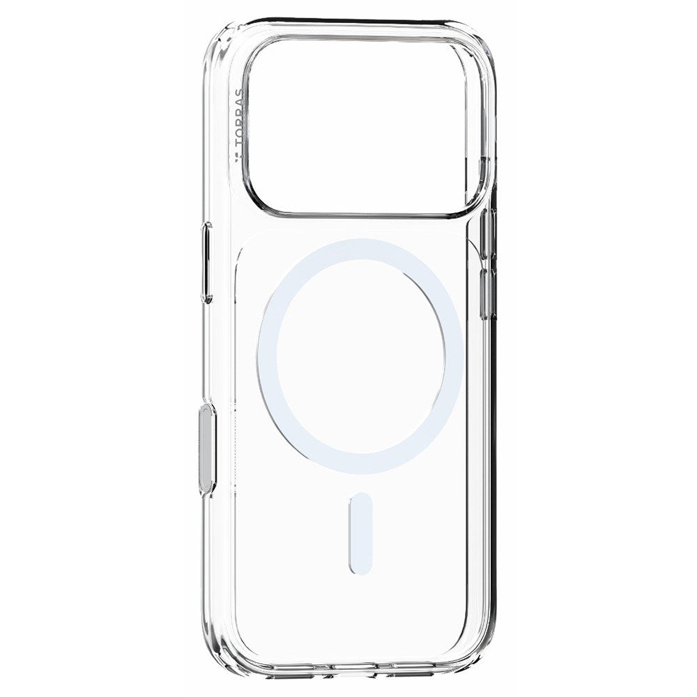 iPhone 18 Pro / 17 Pro TORRAS Guardian Mag Deksel - MagSafe Kompatibel - Gjennomsiktig