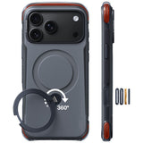 iPhone 18 Pro / 17 Pro TORRAS Ostand Q3 Air Pro Deksel - MagSafe Kompatibel - Svart