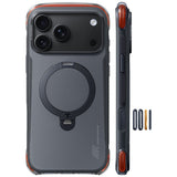 iPhone 18 Pro / 17 Pro TORRAS Ostand Q3 Air Pro Deksel - MagSafe Kompatibel - Svart