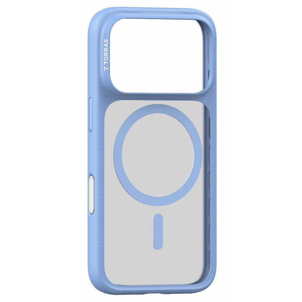 iPhone 18 Pro Max / 17 Pro Max TORRAS Guardian Mag Deksel - MagSafe Kompatibel - Blå