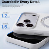 iPhone 18 Pro Max / 17 Pro Max TORRAS Ostand Q3 Wind Deksel - MagSafe Kompatibel - Hvit