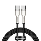 Baseus Cafule 100W USB-C til USB-C Kabel - Power Delivery - 1 Meter - Svart