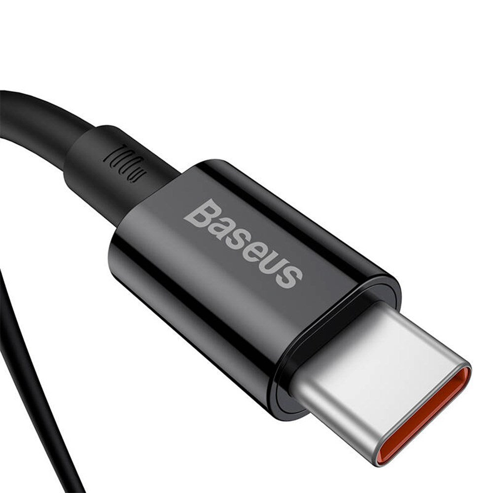 Baseus Superior Series 100W USB-C til USB-C Kabel - 2 Meter - Svart