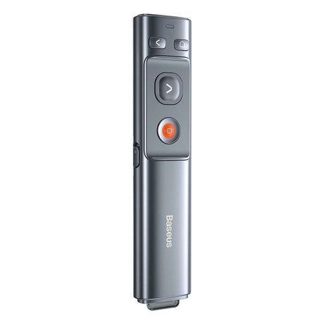 Baseus Batteridrevet Laserpeker - USB-C / USB-A - Grå