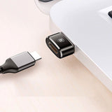 Baseus Mini USB-C til USB-A Adapter - Svart