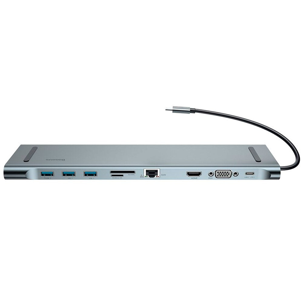 Baseus 10-i-1 Multiport USB-C-Adapter Stativ - Space Grey