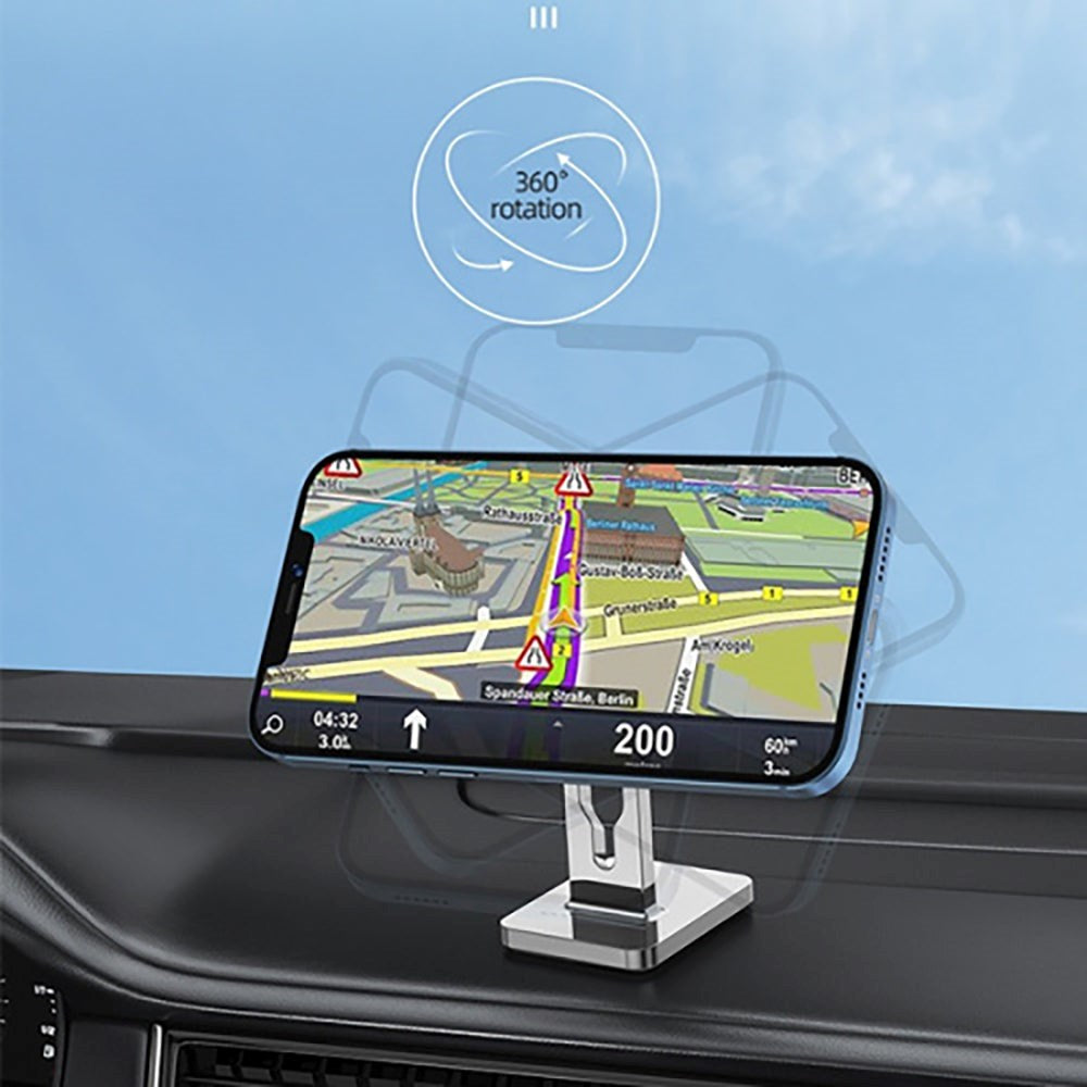 Awei X19 Magnetisk Mobilholder for Dashbord - Svart