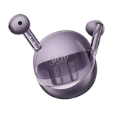 QCY AilyBuds Clear True Wireless In-Ear Hodetelefoner - Lilla