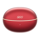 QCY Crossky Clip True Wireless Open-Ear Hodetelefoner - Rød