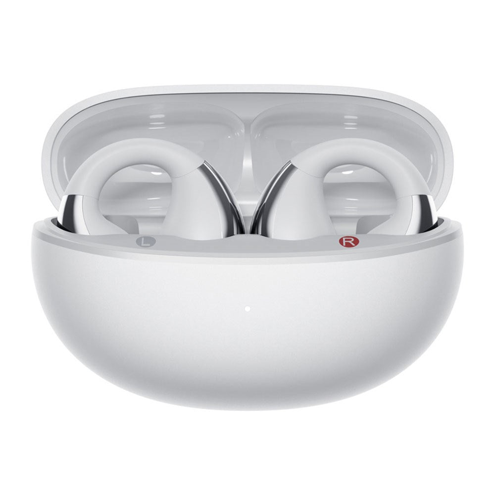 QCY Crossky Clip True Wireless Open-Ear Hodetelefoner - Hvit